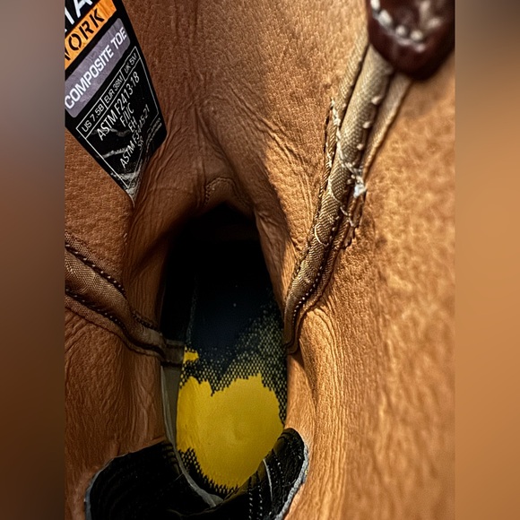 Ariat Tracey Womens Brown Composite Work Toe Boots Outdoors 7 1/2 - Picture 15 of 15